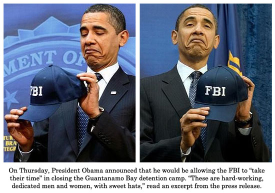obama fbi hat