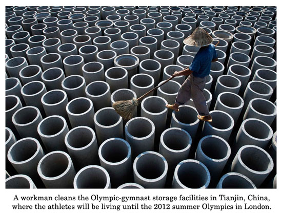 olympic gymnast storage facilities