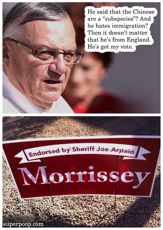 endorsed by sheriff joe