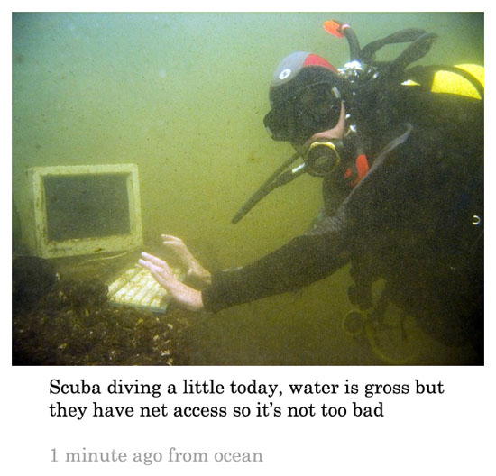 scuba diving update