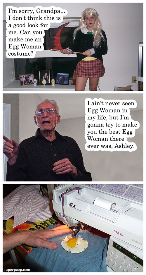 egg woman