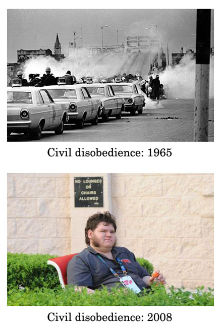 civil disobedience