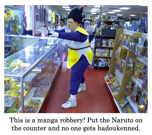 manga robbery