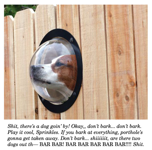 dog porthole