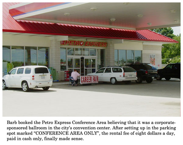 petro express conference area