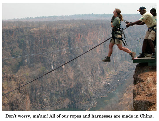 ropes and harnesses